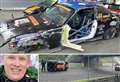 Veteran racer ‘thankful to be alive’ after huge 120mph crash